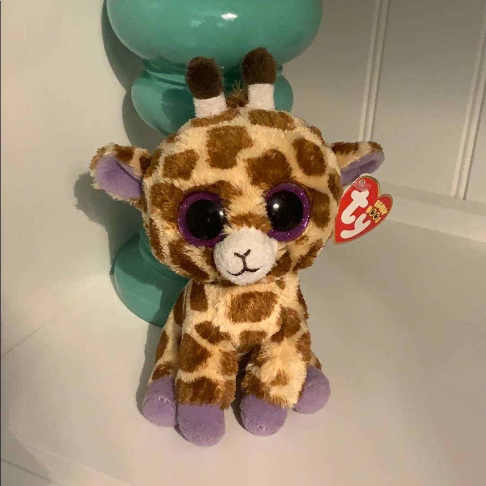 Giraffe beanie boo new with tags